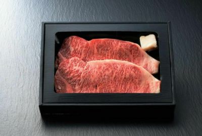 別邸涵養荘 厳選村上牛 サーロイン（ステーキ用）　 180ｇ×2枚